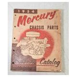 1954 Mercury Chassis Parts Catalog