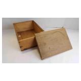 Vintage Handmade Rustic Wooden Utility/Storage Box