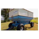 DMI 450 BU GRAIN WAGON, 2 GATES, 16.5-16.1 TIRE