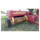 316 NEW HOLLAND SQUARE BALER, SHEDDED