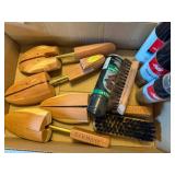 shoe stretchers, water repellent, etc