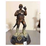 U.S. Army Pride cold cast bronze sculpture