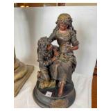 'Confidence' Sculpture cast resin bronze finish