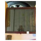 small  wood display case, 15' x 13'
