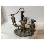 Pewter Statue, 11' tall
