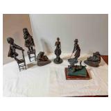cold cast bronze figurines