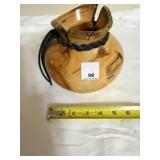 hand turned wood vase by Bill Koch
