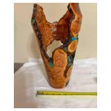 Hand turned wood carving by Eric Hester