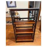 Wood shelf w/metal frame, 12' x  29' x 49'