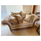 very nice sofa and matching love seat