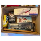 women's box, shaver, curling iron, etc
