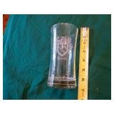 Box of clear glass water, and wine stemware