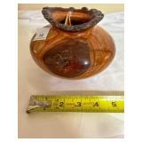 hand turned wood vase by Bill Koch