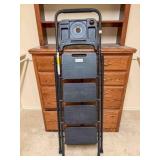 Folding step ladder