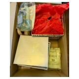 Box of ladies creams, lotions, etc.