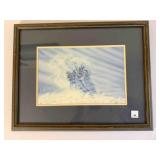 Native American Print, artist Bushy 1992
