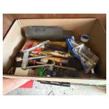box of misc. tools