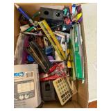 Box of office supplies