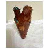 hand turned wood decoration