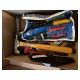 Box of misc. hand tools,