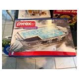 Pyrex glass serve ware new in box