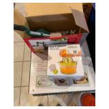 all new in box, apple peeler, juicer, fruit