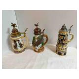 3-collectible Steins