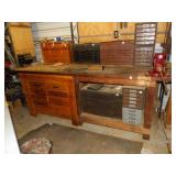 Woodwork Bench, 8ï¿½ x 2ï¿½ x 3ï¿½