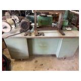 Metal Desk w/Buffer