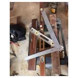 Wooden Levels & Square