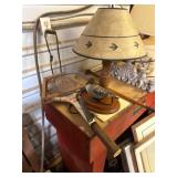 Lamp, Tennis Rackets, Golf Clubs