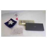 Stationary Items & Lotus Ceramic Incense Holder