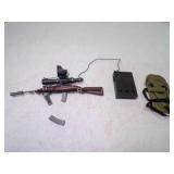 Mini US WWII M3 Carbine Equipped w/Infrared Sniper