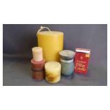 6 Lot of Used/New candles