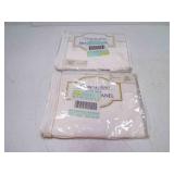 2 NEW White Pure Silk Drapery Panels 42' X 84'