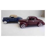 Die-Cast 1:18/24 Scale Model Deluxe Coupe Cars
