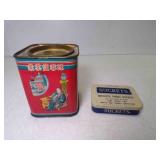 Vintage Chan Chun Lan Tea Company Metal Tin EMPTY