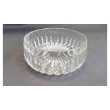 Vintage Deep Panel Cut Crystal Fruit Salad Bowl