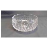 Vintage Deep Panel Cut Crystal Fruit Salad Bowl