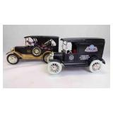 Heavy Die-Cast 1:25 Scale Coin Bank Model Cars