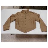 Hand Made Camel Wool Military Brass Tone Buttons