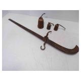 Antique Steelyard Balance Scale aka Cotton Scale