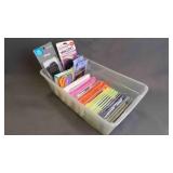 Collection of Sewing Supplies, Bias Tape, Velcro &