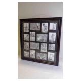 Wall Photo Collage Frame w/Hidden Jewelry Storage