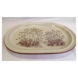Vintage Noritake Stoneware Oval Serving Platter
