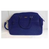 Classic Navy Blue Vera Bradley Large Travel Bag w/