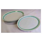 5 Vintage Shenango China Ironstone Oval Platters