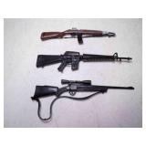 G.I. Joe Scoped Hunting Rifle 1960's & 1982 G.I.