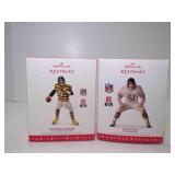2 2016 Hallmark Keepsake NFL Ornaments - Dick