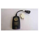 2 3-Way Grounded Outlet & Extension Timer Outlet